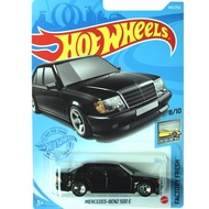 [Hot-Selling Car Model] HotWheels HotWheels MERCEDES-Benz 500E Tiger Head/First Edition Black MERCED