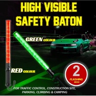 【SG Seller】TRAFFIC CONTROL BATON WAND/ SAFETY TRAFFIC LIGHT LAMP 21"