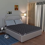 Mattress Protector King Size, Waterproof, Quilted Double Bed Cover Pad with Smooth Fabric, Breathabl
