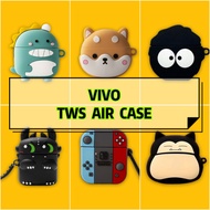 Vivo TWS Air Case Cute Cartoon Protective Wireless Earbuds Case Soft Silicone Case Vivo Tws Neo Case