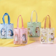 Shark Cat Cartoon Cute Double Cup to Single Cup Dual-use Portable Milk Tea Bag Foldable Storage Beve