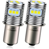 Ruiandsion P13.5S LED Flashlight Bulb 18V 19.2V 24V 7-24 Volt P13.5S Base LED Bulbs Replacement for 
