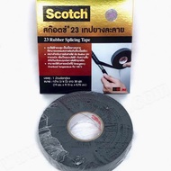 High Voltage Tape 3M 23 3/4 x 30 Feet Scotch Rubber Splicing 3M 23 x 30Ft
