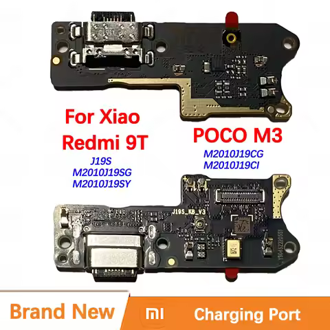 100% Brand New Original Charging Port For Xiaomi Redmi 9T Poco M3 Quick Fast USB Charger Dock Board 
