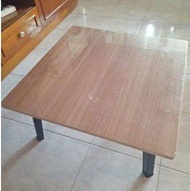 โต๊ะญี่ปุ่นโต๊ะพับได้หน้าสี่เหลี่ยม60*60cmงานสวยขาหนาแข็งแรง
