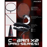 MAXX COBRA X2 (FREE STRING + GRIP+ SINGLE ZIP BAG)