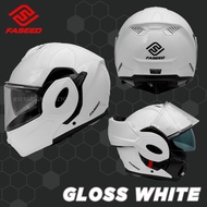 FASEED X600 Modular Helmet Double Visor Full Open Face 180° Flip Up ECE Rating 22.06 Topi Keledar