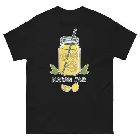 Mason Jar Party Supplies Items Birthday Event T Shirt