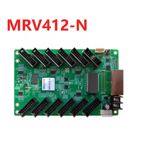 Novastar receiving card MRV412 MRV412-N for hub75B hub75E full color led module P1.25 P1.86 P2 P2.5
