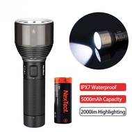 Nextool Đèn pin 2000lm 380M 5 chế độ IPX7 không thấm nước dẫn đèn pin sạc seaching Ngọn Đuốc Đèn cho