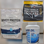 💖200+好評 即日發貨‼️ 熱賣蛋白粉 分離乳清蛋白 Isolate Whey Protein Optimum nutrition EVL Calfornia Gold Nutrition