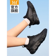 361 Women's Shoes Sports Shoes Women 2026 Summer New Style Breathable Mesh Shoes Hollow Running Shoe
