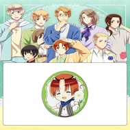 Best Collectible Hetalia Tinplate Badge Mirror Keychain Bag Charm Anime Fan Merch