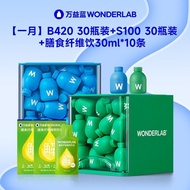 万益蓝Wonderlab B420益生菌S100代谢菌体重菌粉Wanyi Blue Wonderlab B420250616