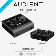 AUDIENT ID4 MKII USB-C AUDIO INTERFACE 2-IN/2-OUT WITH 1 MICROPHONE PREAMP 2 HEADPHONE OUTPUTS (ID4 