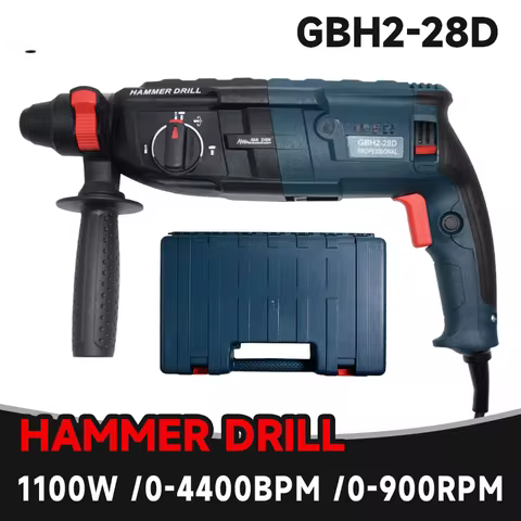 Bosch Design 220V Electric Demolition Hammer, Concrete Perforator, Electric Pick, Slotting Machine, 