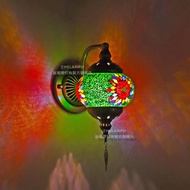 HOT DEAL Turkish Exotic Retro Wall Lamp Handmade Mosaic Specialty Restaurant Hotel B & B Bar Cafe De