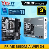 ASUS PRIME B760M-A WIFI D4 / PRIME B760M-A WIFI D5 / PRIME B760M-F WIFI D5 INTEL LGA 1700 mATX MOTHE