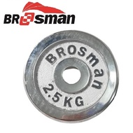Genuine imported Brosman 2.5Kg premium stainless steel dumbbells, 2.5 kg stainless steel dumbbells, 