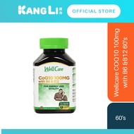 Wellcare COQ10 100mg with B6 &B12 60's