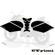 For  z650 Z650  Motorcycle  Gas Fuel Oil Tank Cap Cover Pad Protector Decals Sticker