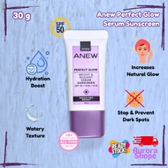 NEW ANEW Perfect Glow Bright & Radiant Serum Sunscreen 30g | All Ages | SPF 50 | Niacinamide + TDPA