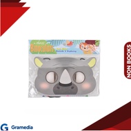 Gramedia Medan - Papus Binoculars Paper Kids - Rhino