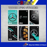 Mercedes Sports Car sticker Touch n Go Card Sticker Cover TNG CARD Sticker / TG06