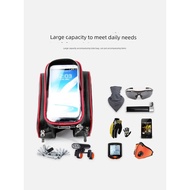 bicycle front bag bicycle bag Bicycle Bag Front Beam Bag Mountain Car Front Bag Top Tube Bag Head Ba