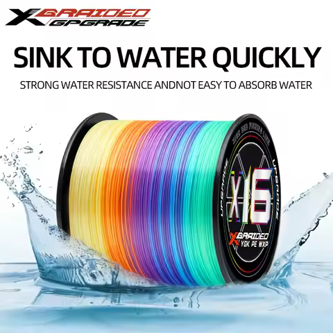 New Ultra ygk g-soul X16 Strands PE Braided Fishing Line 300/500/1000M Multifilament Fishing Line Su