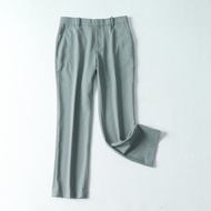 Neat Solid Color Straight Pants for Women - PC0E314
