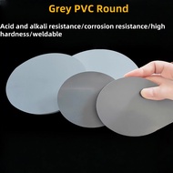 Grey PVC Round Board, PVC Hard Board, PVC Plastic Round Board, PVC Grey Board Round Gasket 345681012