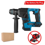 18V Multifunctional Brushless Electric Rotary Hammer Drill Cordless Rechargeable Power Tools Househo