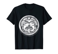 Aztec Face Mask God t-shirt Archeology Gift Indian Culture