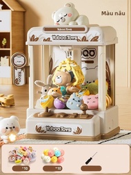 Mini Móng Vuốt Máy Trò Chơi Arcade Cho Trẻ Em Kỳ Lân Theo Chủ Đề Kẹo Tiểu Ly Có Âm Thanh Bé Gái Giải