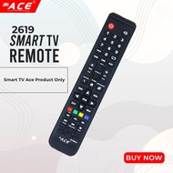 ACE SMART TV REMOTE CONTROLLER (2619) for Ace TV 2019 only