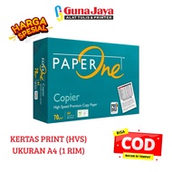 A4 HVS Paper 75 Gsm Paper One 1 Ream Contents 500 Sheets - A4 Size Print Paper