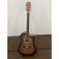 Caravan Music 41 inch acoustic guitar 4 band eq plug in guitar