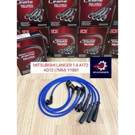 HOS - CAR PLUG WIRE SET / PLUG CABLE SILICONE - MITSUBISHI LANCER 1.4 A172 4G12 (7MM) Y1981