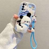 Ốp Lưng Silicon Mềm Siêu Mỏng Hình Chú Chó Pachat Và Winnie Bear Hoạt Hình Cho Apple 15Promax 14Plus