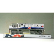 BERMUTU Miniatur Kereta Api Locomotif CC201 92 10