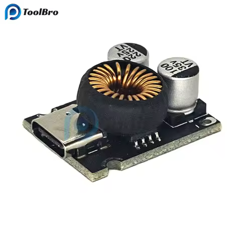 65W Type-C Fast Quick Charging Module DC-DC 12-30V to 5V 9V 12V 20V 3A Step Down Buck Converter PD2.