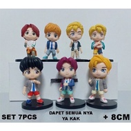 BTS TINY TAN BTS MINI FIGURE/ KPOP BTS MINIATURE DISPLAY TOPPER DECORATIONS