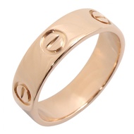 [Used] Cartier Love Ring, K18PG (Pink Gold), Women's Love Ring, Used A