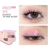 Phấn Mắt Đa Màu Focallure Matte Highlight Blush Contour Blush Half-ripened Peach 9 Màu Phấn Mắt Lâu 