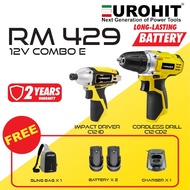 Eurohit Fuel CORDLESS IMPACT DRILL Cordless Drill Screwdriver Hammer Drill Batteries