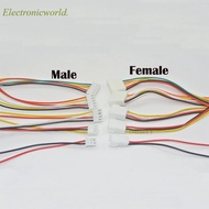 10PCS XH2.54 2/3/4/5/6 Pin Pitch 2.54mm Wire Cable Connector XH Plug Male & Female Battery Charging 