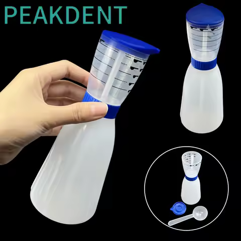 1Pcs Dental Alginate Mixing Cups Measuring Bottle Oral Impression Material Stirring Kettle Spoon Den