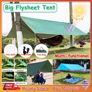 Flysheet camping waterproof Groundsheet Camping Tarp Shelter Alas Tent Floor Sheet Footprint Bumbung