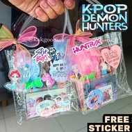 GOODIES BIRTHDAY KPOP DEMON HUNTER HUNTRIX KUROMI LABUBU AVENGER CHILDREN DAY DOORGIFT KAHWIN HARI J